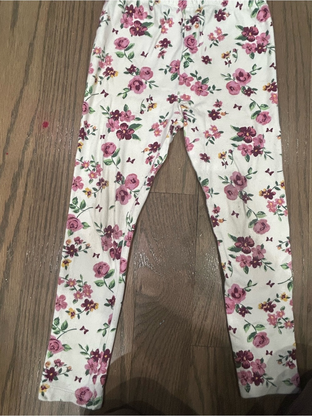 Minnie Mouse Girls Pants Size 6 Floral Design